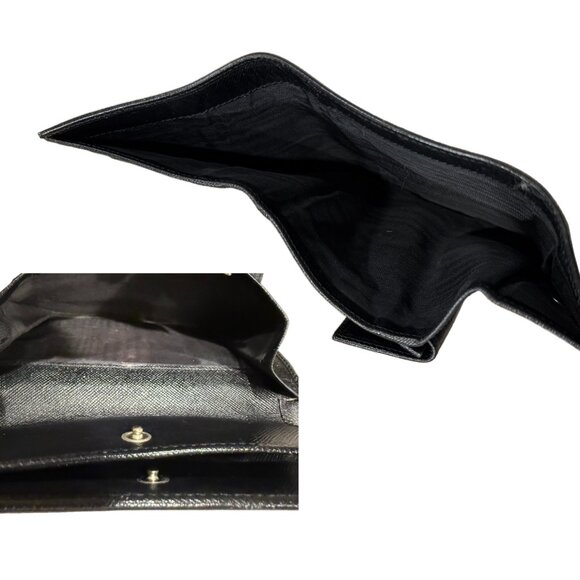 Prada Saffiano Leather Trifold Wallet Preloved - Picture 6 of 6